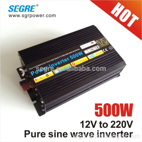 pure sine wave 500w inverter 12v 220v solar converter
